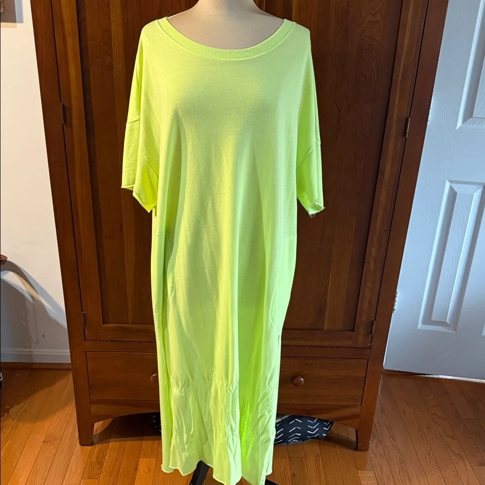 Free People Oversized T-Shirt Dress - Picture 1 of 6